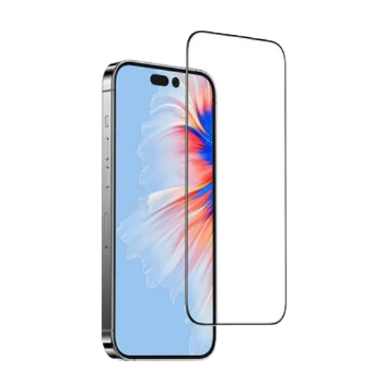 Apple iPhone Tempered Glass Screen Protector (9H, hardened)