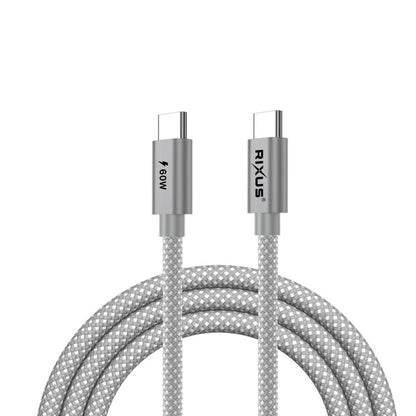 USB-C Ladekabel 60 W Silber – Ansicht 3