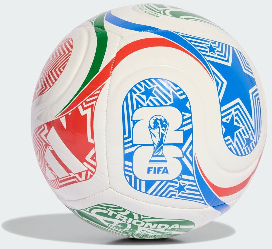 Adidas World Cup 2026 Trionda Club (White / Royal Blue / Power Red) 3