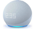 Amazon Echo Dot (5. Generation) mit Uhr graublau
