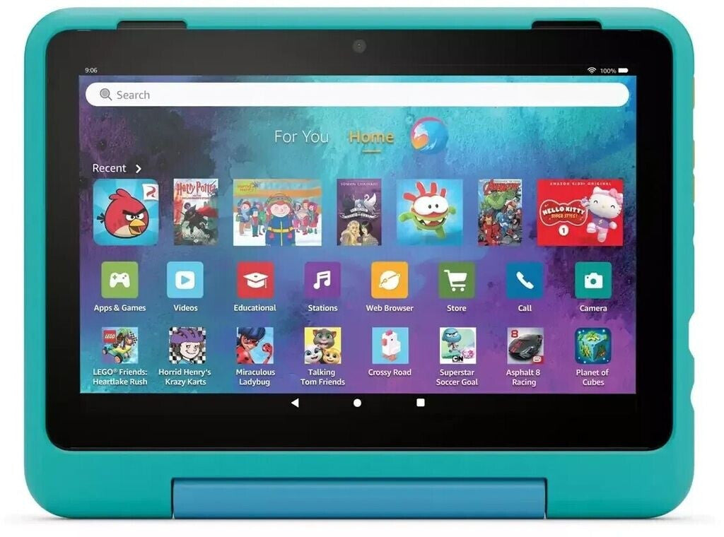 Amazon Fire HD 8 Kids Pro (2024) Hello Teal