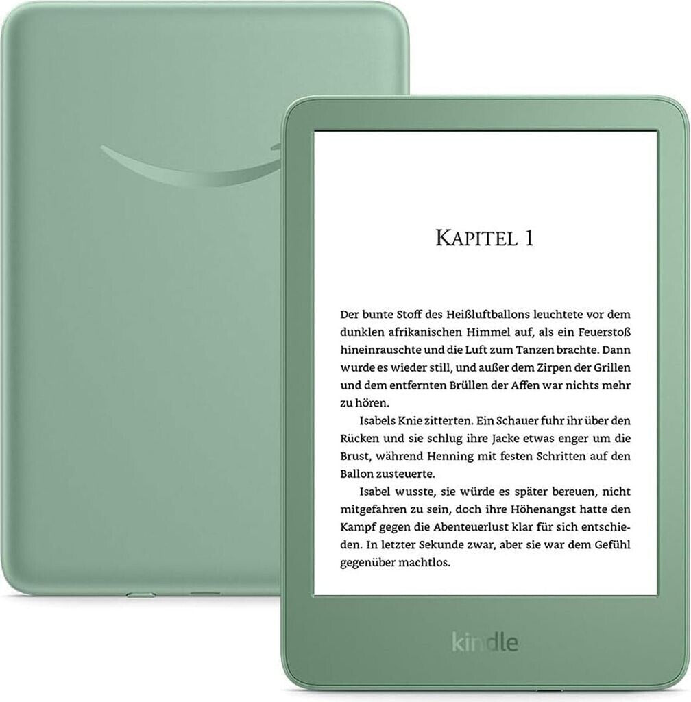 Amazon Kindle grün mit Werbung (2024)