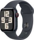 Apple Watch SE 2022 4G 40mm bracelet sport minuit minuit M/L (2024)