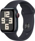 Apple Watch SE 2022 4G 44mm Mitternacht Sportarmband Mitternacht M/L