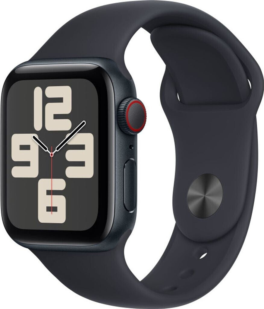 Apple Watch SE 2022 4G 44mm Minuit Bracelet Sport Minuit M/L