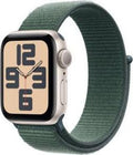 Apple Watch SE 2022 GPS 40mm Polarstern Sport Loop Seegrün (2024)