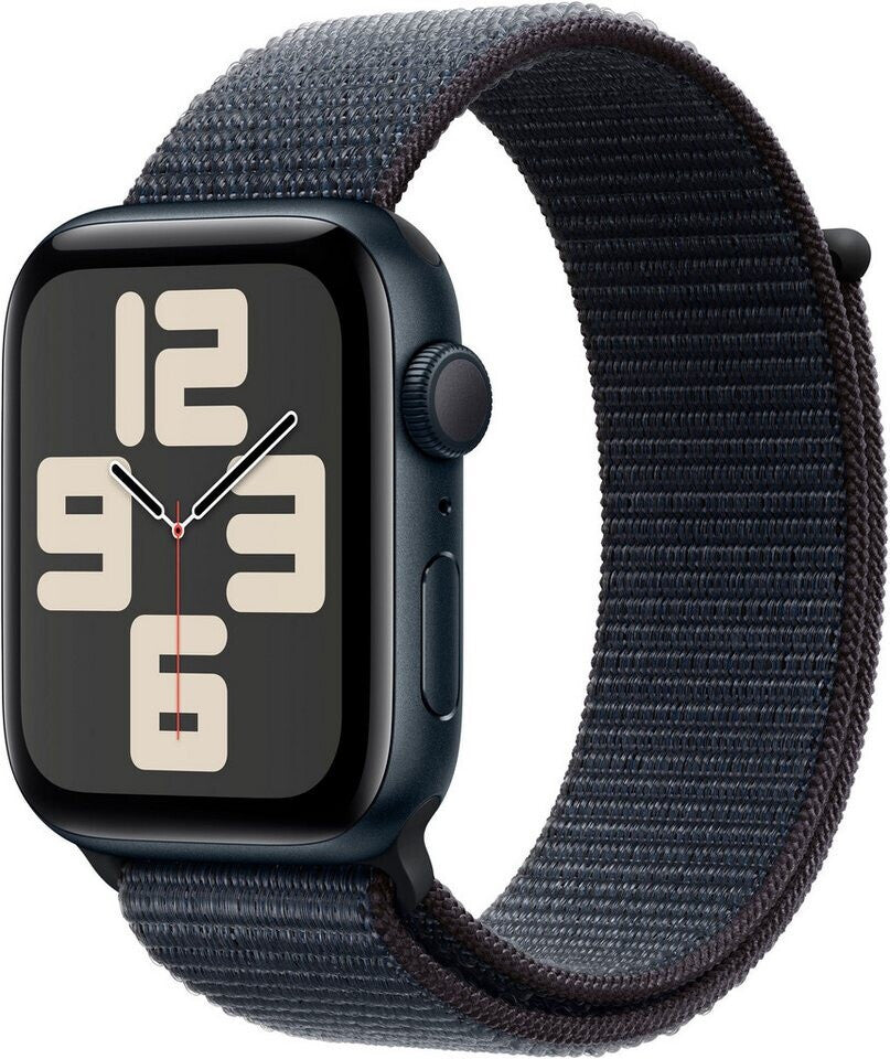 Apple Watch SE 2022 GPS 44mm Mitternacht Sport Loop Tinte (2024)
