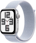 Apple Watch SE 2022 GPS 44mm Silver Sport Loop Blaue Wolke (2024)