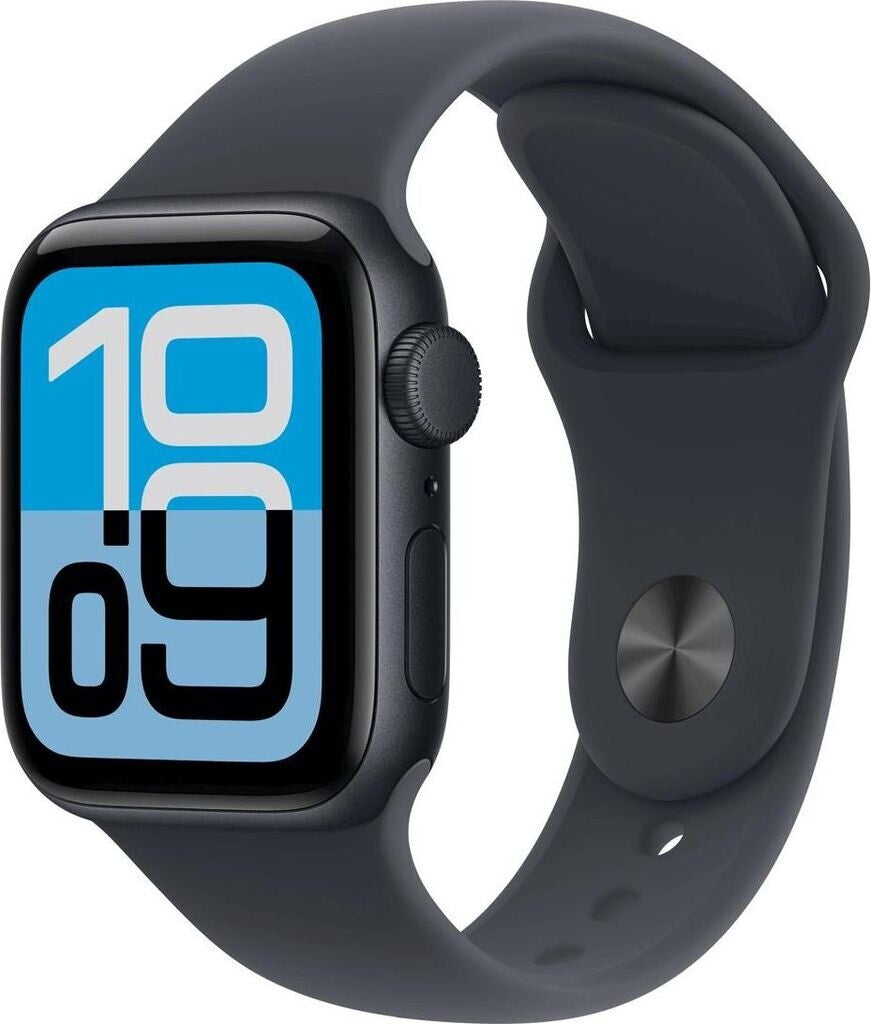 Apple Watch SE 3 GPS 40mm Minuit bracelet sport minuit S/M