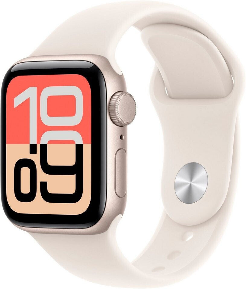 Apple Watch SE 3 GPS 40mm bracelet sport lumière stellaire lumière stellaire M/L