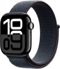 Apple Watch Series 10 4G 42mm Aluminium Diamantschwarz Sport Loop Tinte