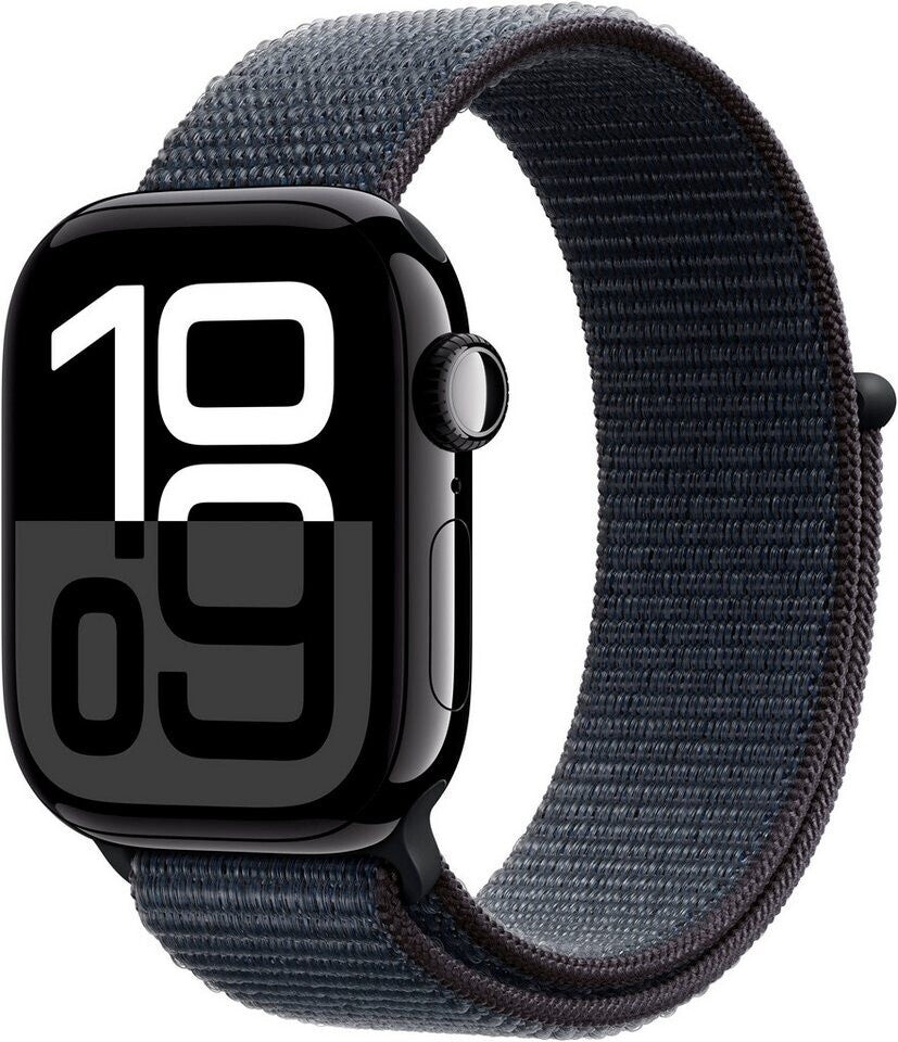 Apple Watch Series 10 4G 42mm Aluminum Diamond Black Sport Loop Ink