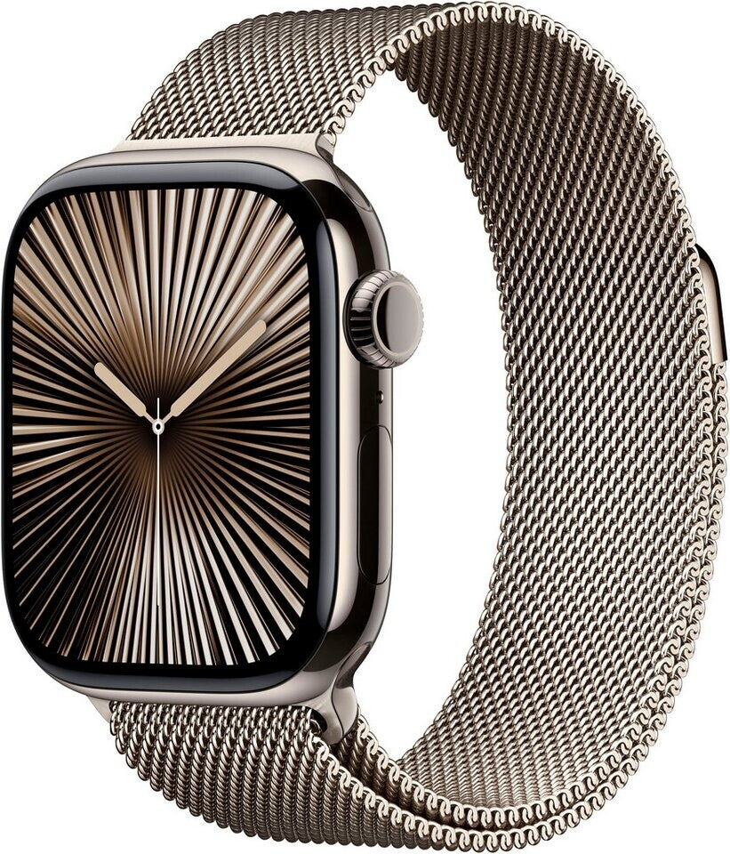 Apple Watch Series 10 4G 42mm Titan Natur Milanaise Natur