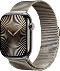 Apple Watch Series 10 4G 46mm Titan Natur Milanaise Natur M/L