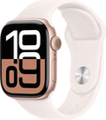 Apple Watch Series 10 GPS 42mm Aluminum Rose Gold Sport Band Light Pink S/M