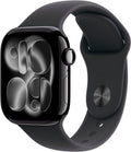 Apple Watch Series 11 5G 42mm Aluminum Jet Black Sport Band Black S/M