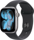 Apple Watch Series 11 5G 42mm Aluminum Space Gray Sport Band Black S/M