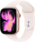 Apple Watch Series 11 5G 46mm Aluminium Or Rose Bracelet Sport Rose Clair S/M