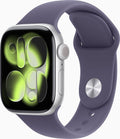 Apple Watch Series 11 GPS 42mm Aluminium Silver Sport Band Purple Fog S/M