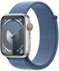 Apple Watch Series 9 4G 45mm Silver Aluminum Winter Blue Sport Loop
