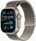 Apple Watch Ultra 2 (2024) Titane Nature Bracelet Milanais Titane L