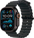 Apple Watch Ultra 2 (2024) Titan Schwarz Ocean Armband Schwarz