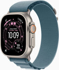 Apple Watch Ultra 3 Titanium Natural Alpine Loop Light Blue L