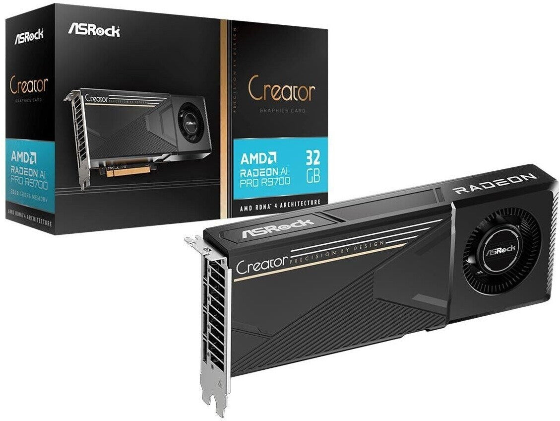ASRock Radeon AI PRO R9700 Creator