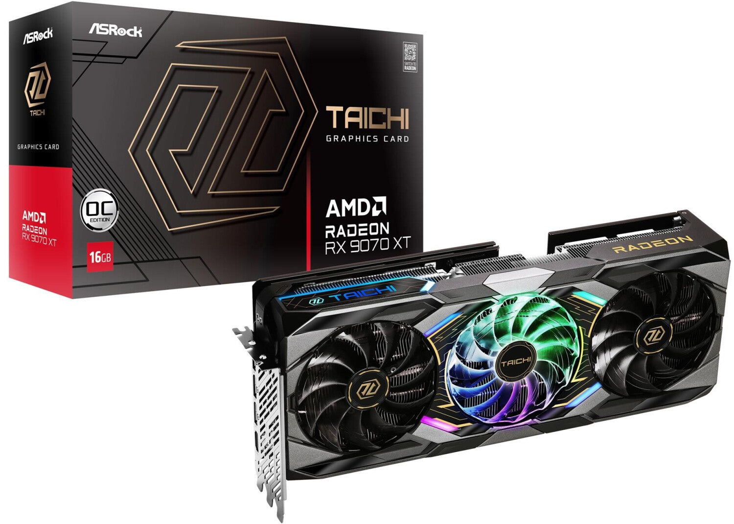 ASRock Radeon RX 9070 XT Taichi