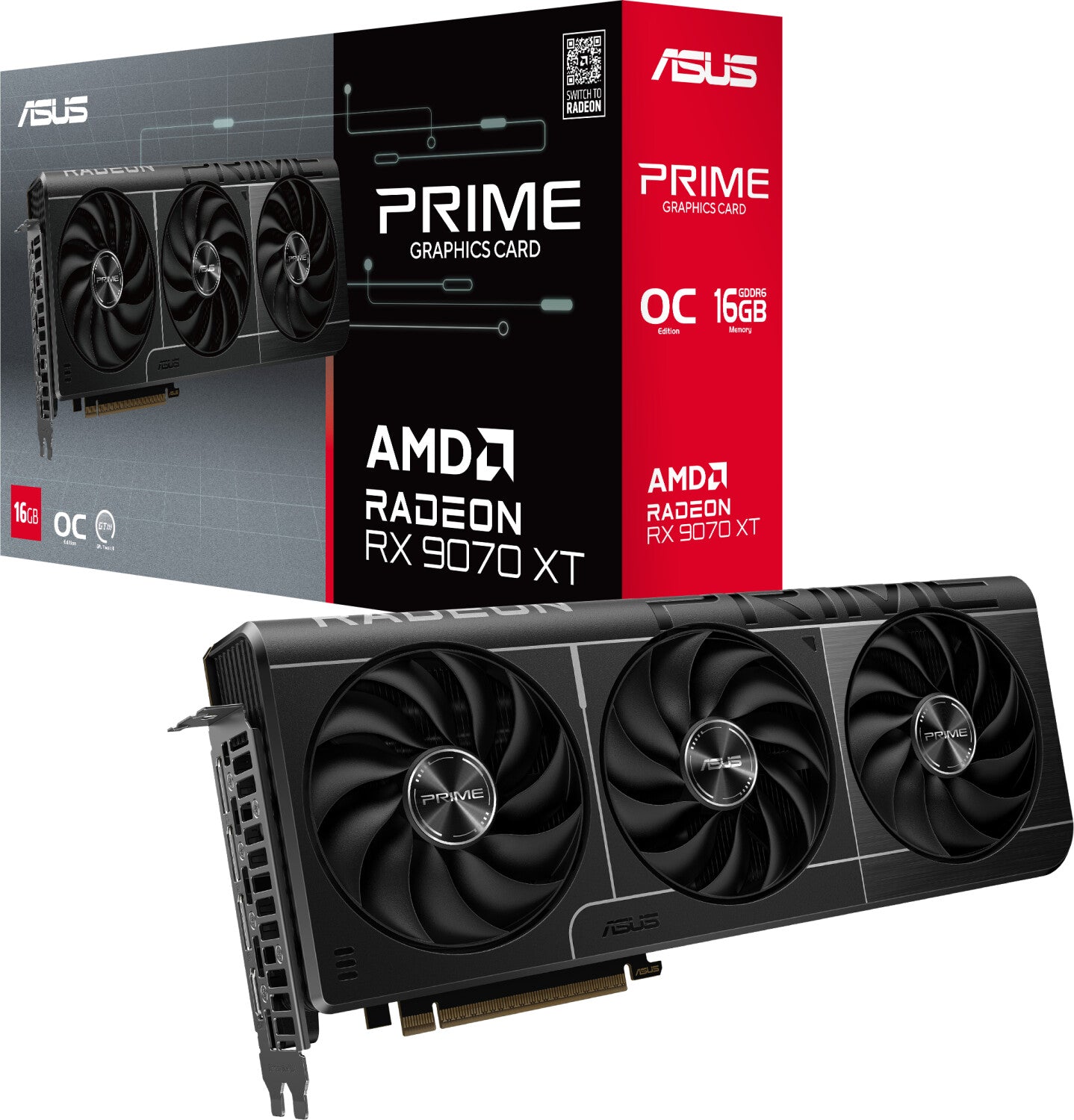 ASUS Radeon RX 9070 XT Prime OC