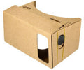 Avizar Smartphone VR-Brille aus recycelbarem Karton, Ultrakompakt Braun
