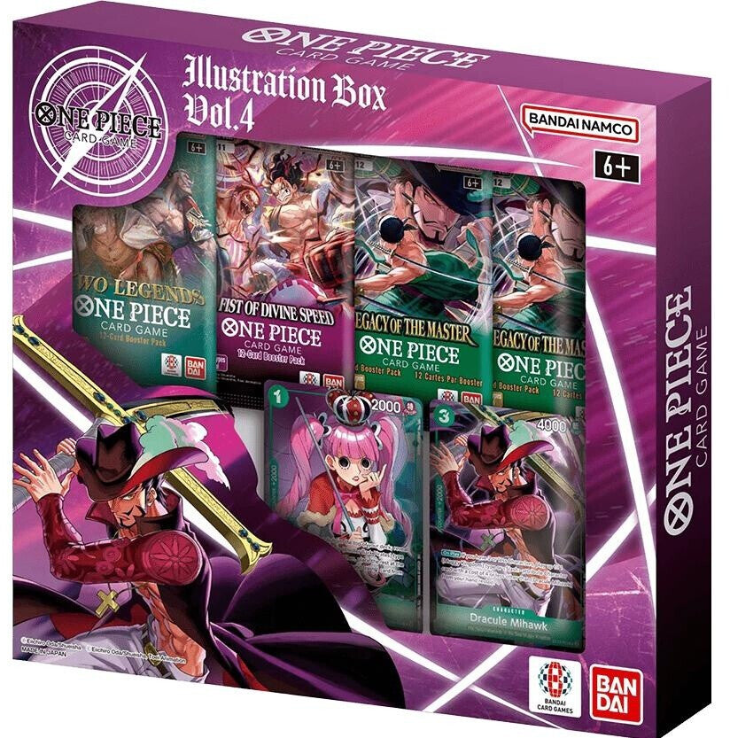 Bandai One Piece TCG Game Illustration Box IB-04 EN