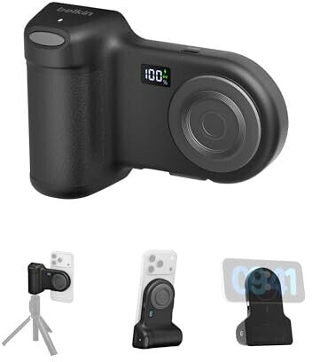 Belkin Stage PowerGrip Support magnétique pour caméra avec batterie externe