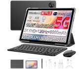 5G-Tablet, 11 Zoll, Bildschirmauflösungen 1.920 x 1.200 Pixel, 6 GB RAM, 128 GB, Android 15, microSD, 16 MP