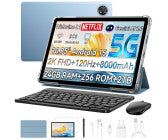 5G-Tablet, 11 Zoll, Bildschirmauflösungen 1.920 x 1.200 Pixel, 6 GB RAM, Android 15, microSD, 16 MP