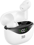 Blue Star Bluetooth Kopfhörer Touch-Steuerung 4.5 Std. Laufzeit Wasserdicht IPX4, Weiß