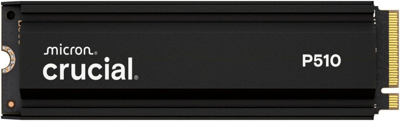 Crucial P510 2 To dissipateur thermique