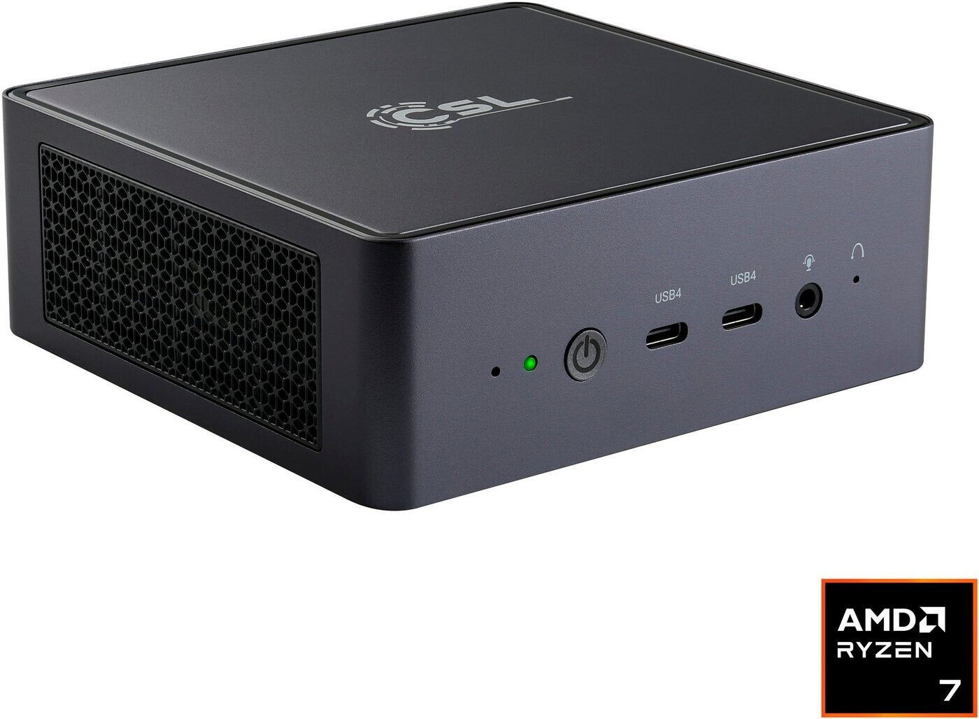 CSL Mini PC VenomBox HS / Windows 11 Home / 64 Go / SSD M.2 de 1000 Go