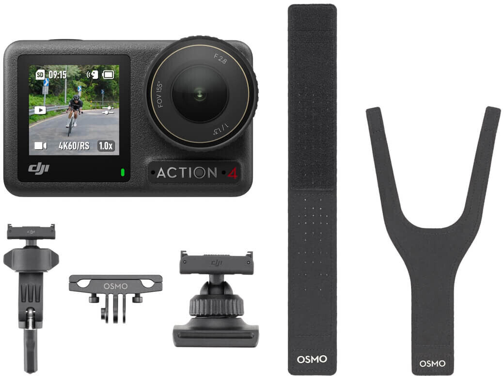DJI Osmo Action 4 Road Cycling Combo