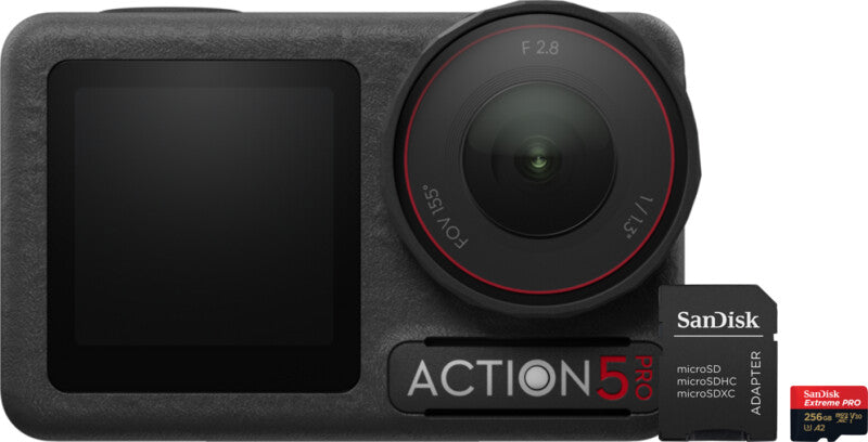 DJI Osmo Action 5 Pro Standard Combo + 256GB microSD