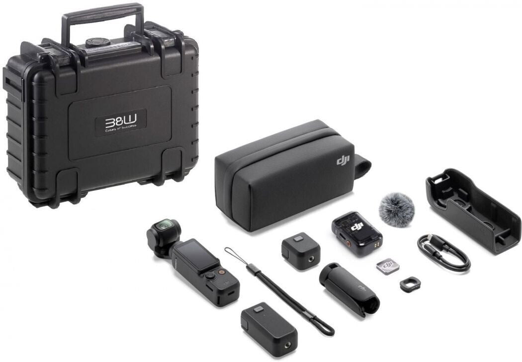 DJI Osmo Pocket 3 Creator Combo + B&W Case black