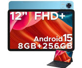 Gaming-Tablet, 12 Zoll, Bildschirmauflösungen 2.000 x 1.200 Pixel, 8 GB RAM, 256 GB, Android 15, microSDHC, 13 MP