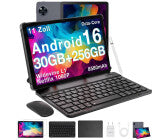 Gaming-Tablet, 11 Zoll, Bildschirmauflösungen 1.280 x 800 Pixel, 6 GB RAM, 256 GB, Android 15, microSDHC, 13 MP, Akkulaufzeit 9 h