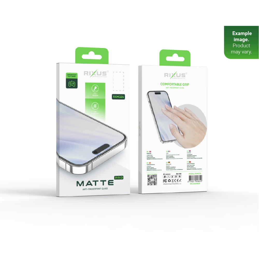 Rixus Matte Tempered Glass For Apple iPhone X, XS, 11 Pro