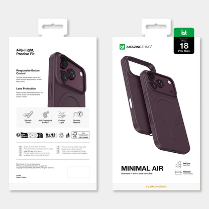 Minimal Air Case von AmazingThing in Lila für iPhone 18 Pro – STARPHONE Aachen