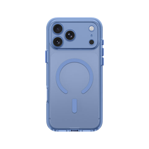 Minimalistische Mag Lens Hülle von AmazingThing in Blau für iPhone 18 Pro – STARPHONE Aachen