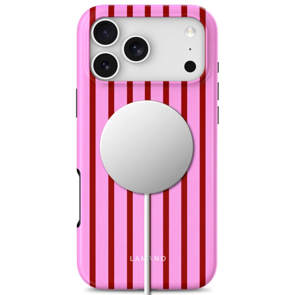 Lamano MagSafe Hülle von Tech-Protect in Pink / Rot für iPhone 18 Pro – STARPHONE Aachen