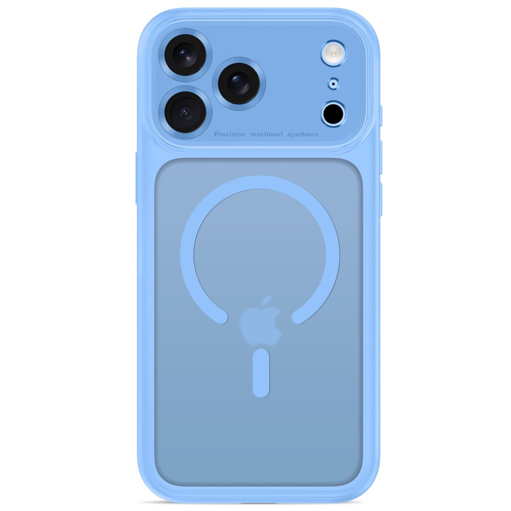 MagPeak MagSafe CC Hülle von Tech-Protect in Hellblau matt für iPhone 18 Pro – STARPHONE Aachen
