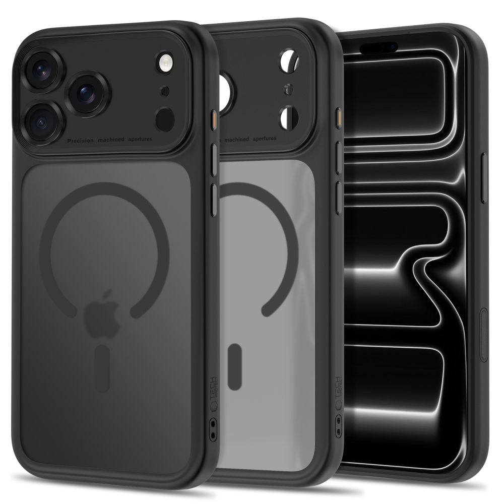 MagPeak MagSafe CC Hülle von Tech-Protect in Schwarz matt für iPhone 18 Pro – STARPHONE Aachen