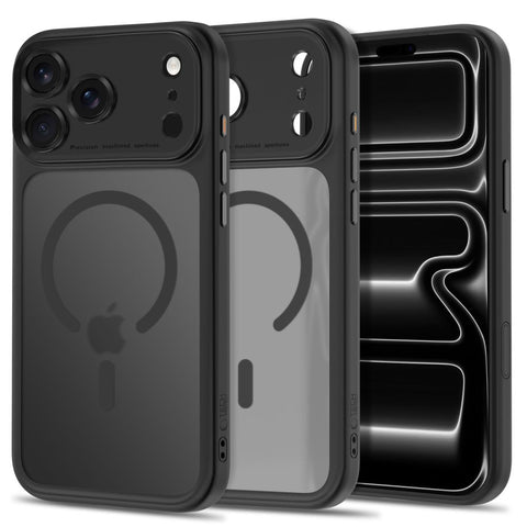 MagPeak MagSafe CC Hülle von Tech-Protect in Schwarz matt für iPhone 18 Pro – STARPHONE Aachen
